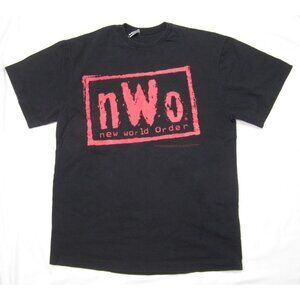Vtg Y2K 1998 nWo Wolfpac Marithé Girbaud WCW Wrestling T-Shirt Sz L (M101) USA